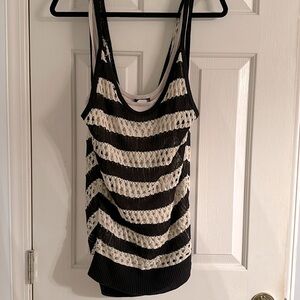 Venus light sweater tank with tan tank underneath. Very good condition!